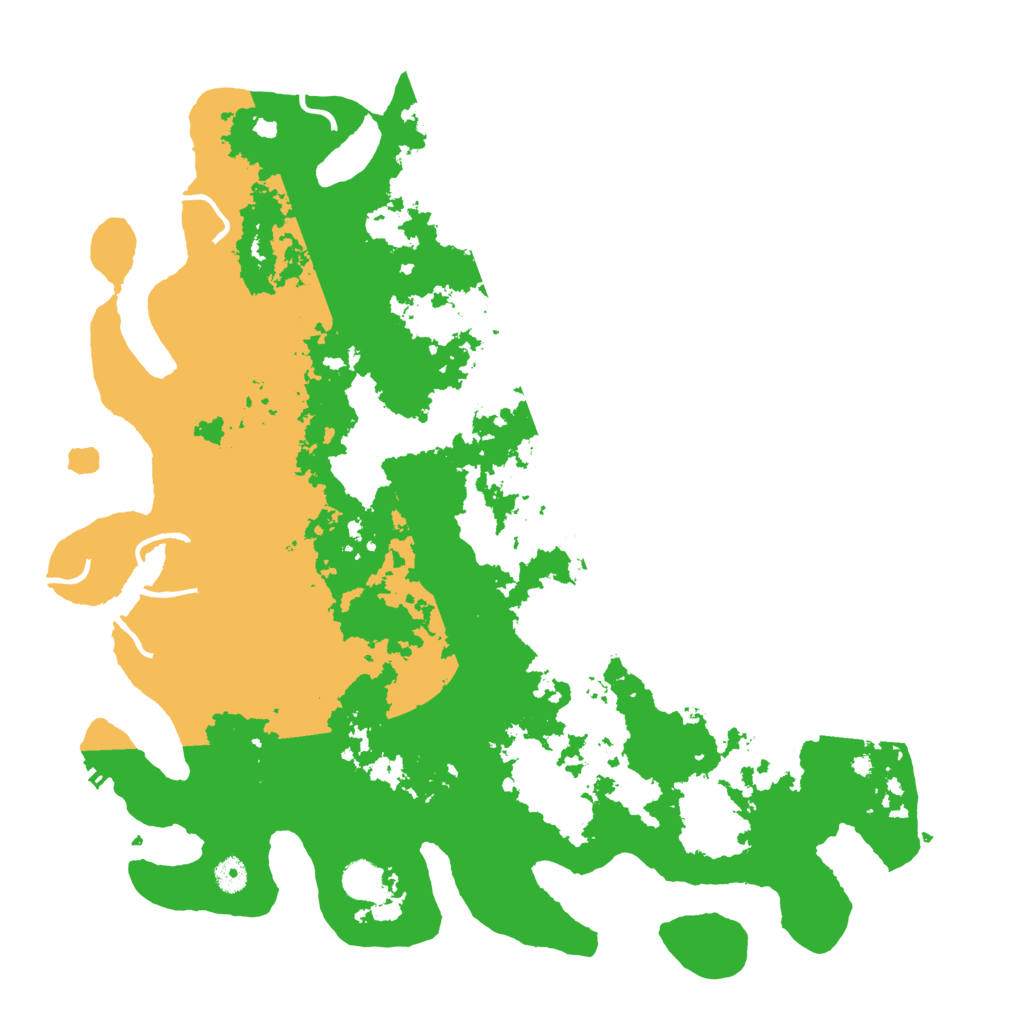 Biome Rust Map: Procedural Map, Size: 4600, Seed: 14997