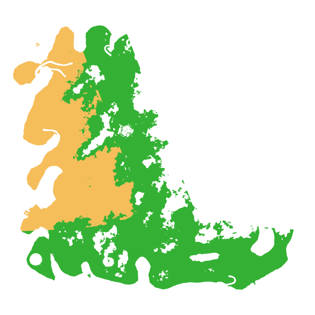 Biome Rust Map: Procedural Map, Size: 4500, Seed: 5654795