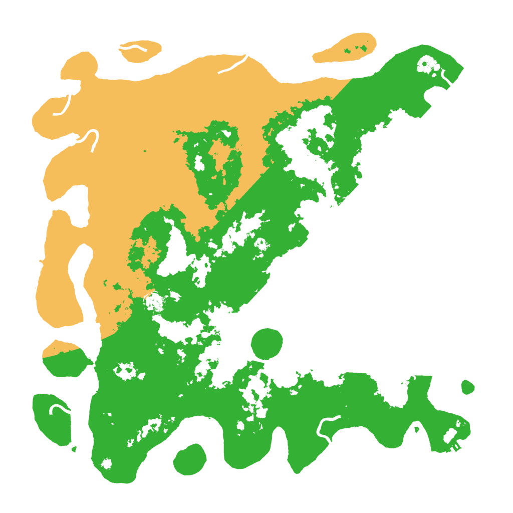 Biome Rust Map: Procedural Map, Size: 4500, Seed: 11234