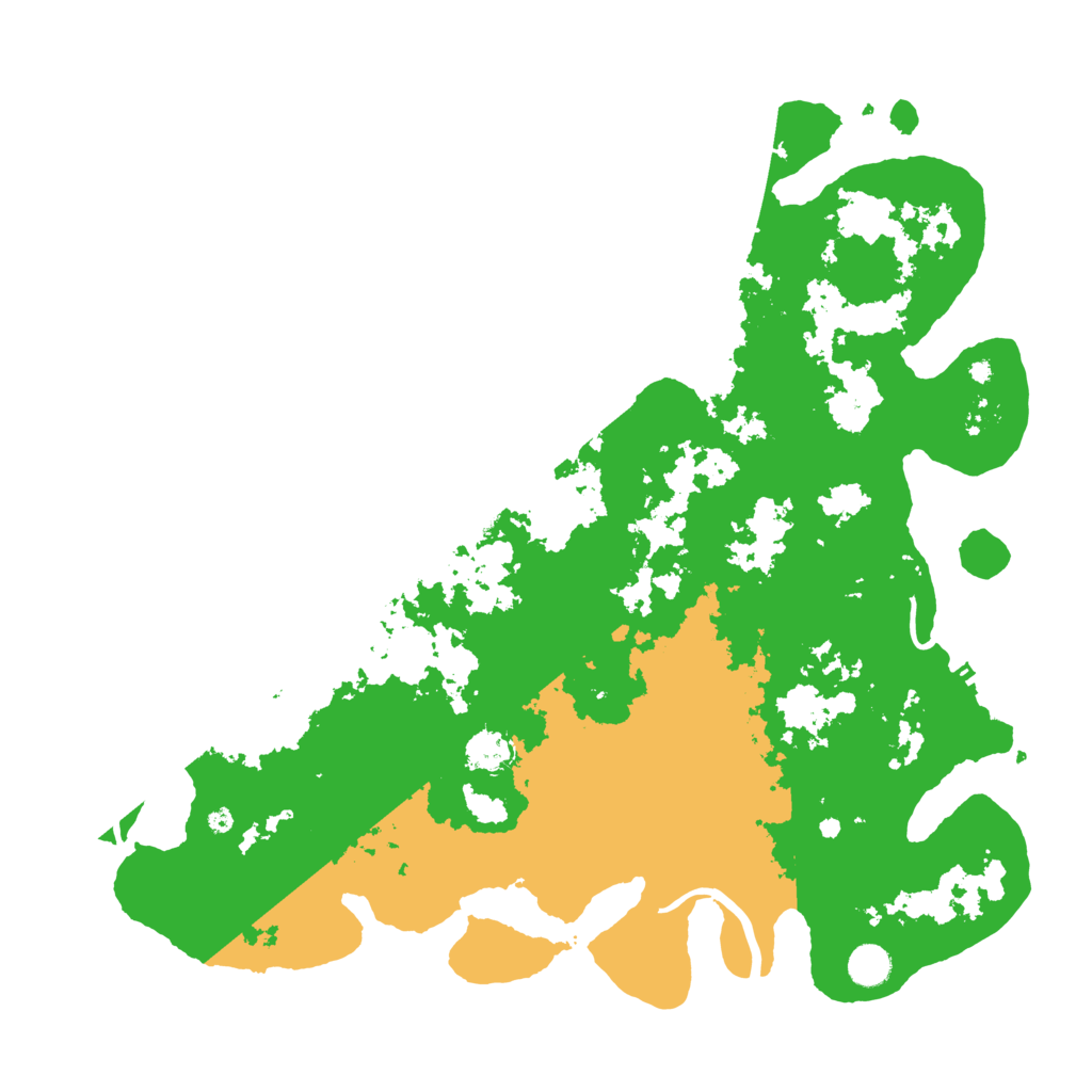 Biome Rust Map: Procedural Map, Size: 4500, Seed: 1819829