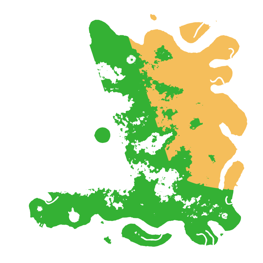 Biome Rust Map: Procedural Map, Size: 4500, Seed: 5657968