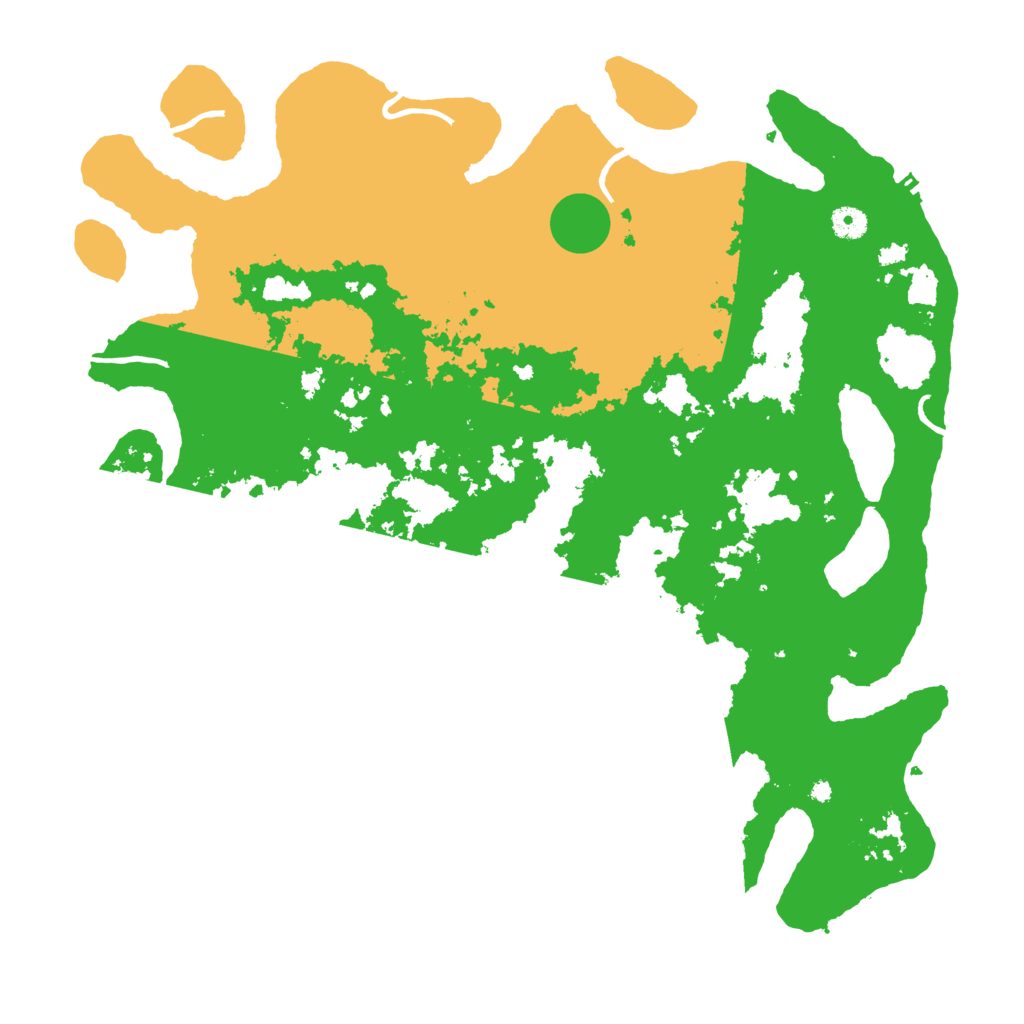 Biome Rust Map: Procedural Map, Size: 4500, Seed: 1672145183