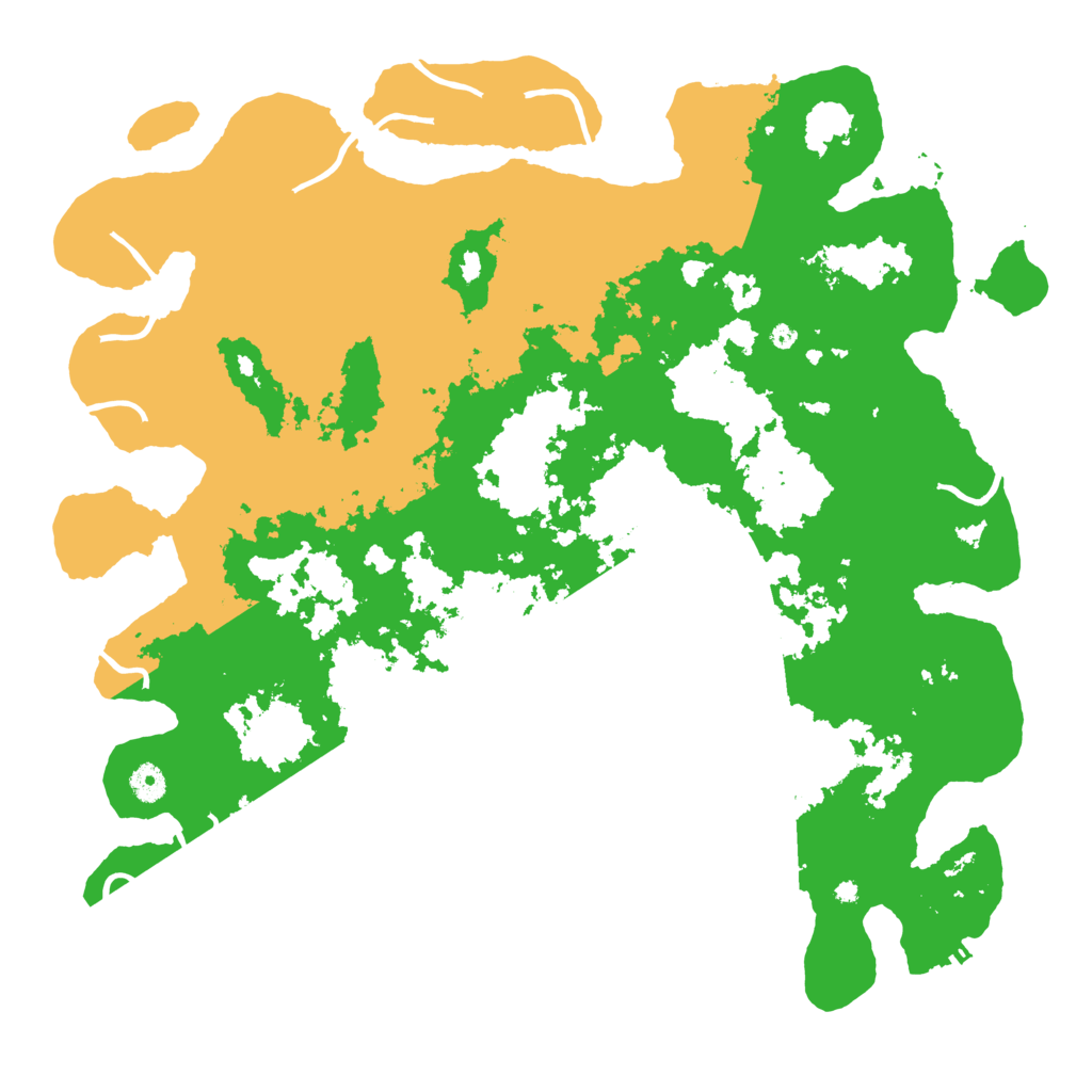 Biome Rust Map: Procedural Map, Size: 4500, Seed: 4142613