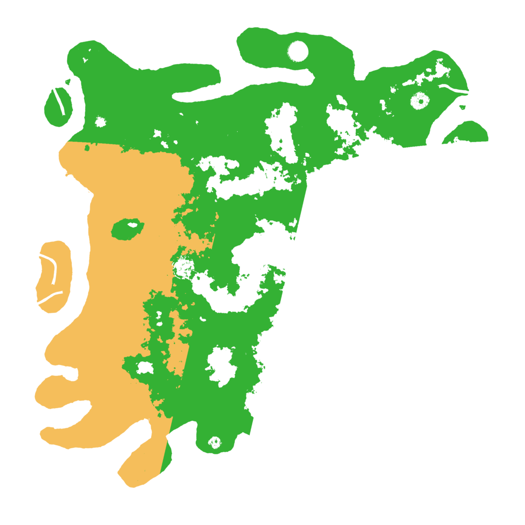 Biome Rust Map: Procedural Map, Size: 4500, Seed: 6274829