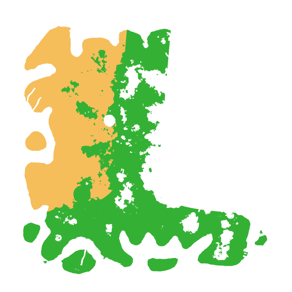 Biome Rust Map: Procedural Map, Size: 4500, Seed: 9281623