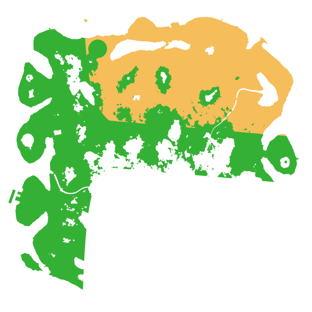 Biome Rust Map: Procedural Map, Size: 4500, Seed: 5657819