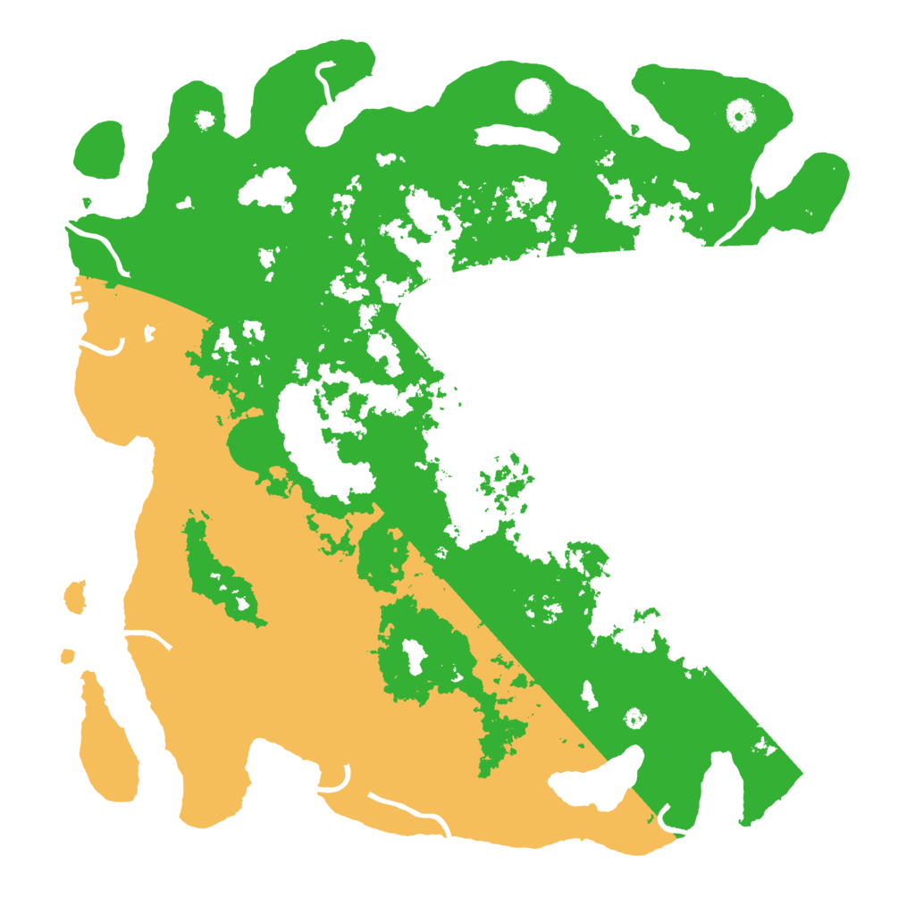 Biome Rust Map: Procedural Map, Size: 4500, Seed: 3817739