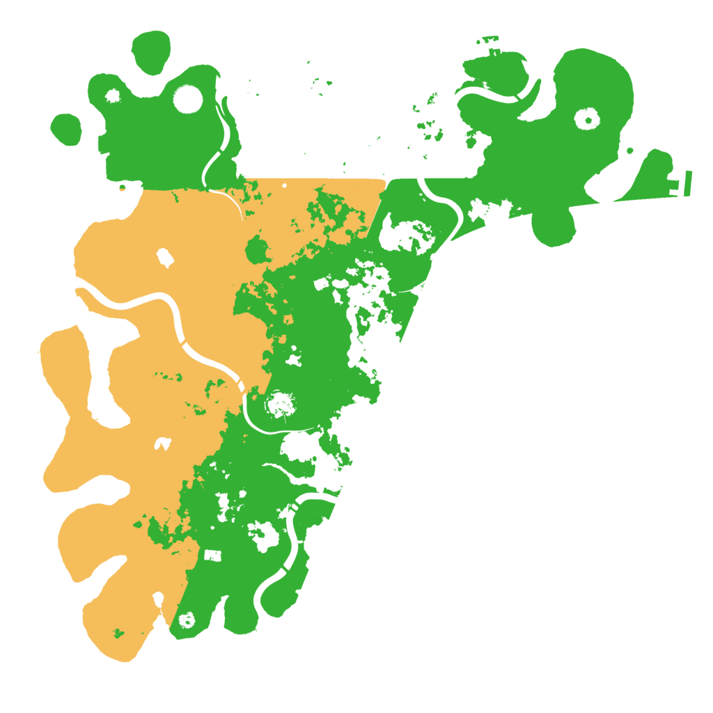 Biome Rust Map: Procedural Map, Size: 4500, Seed: 4704340