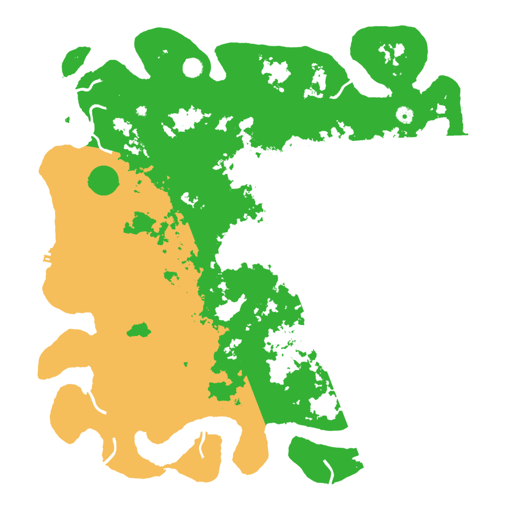 Biome Rust Map: Procedural Map, Size: 4500, Seed: 1556335
