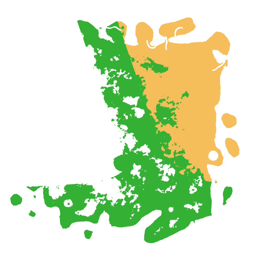 Biome Rust Map: Procedural Map, Size: 4500, Seed: 816364