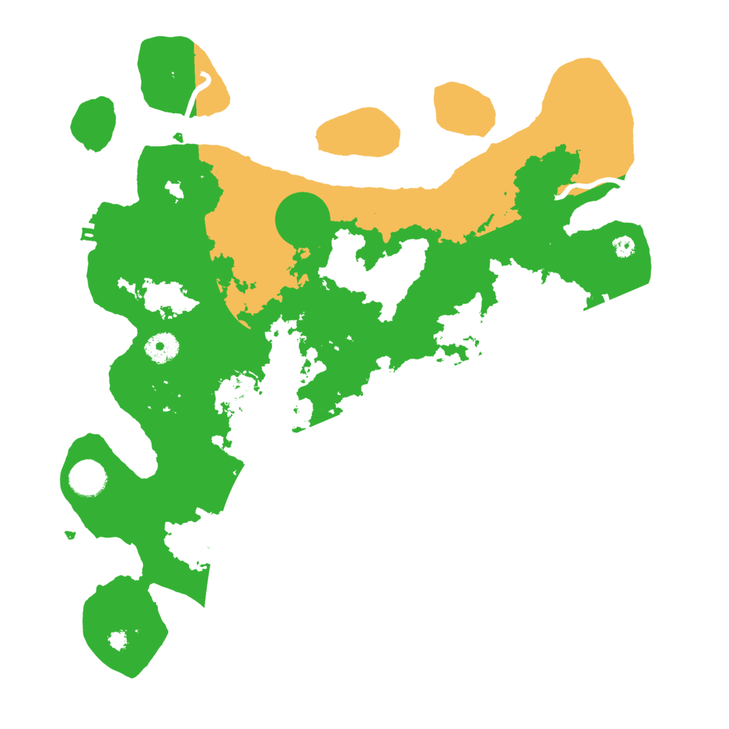 Biome Rust Map: Procedural Map, Size: 3500, Seed: 1030422143