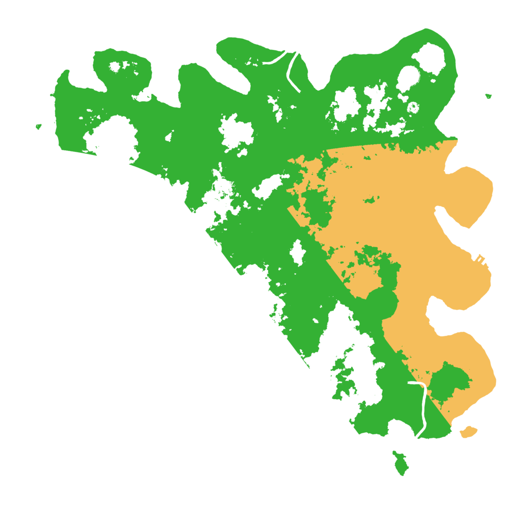 Biome Rust Map: Procedural Map, Size: 4500, Seed: 3648630