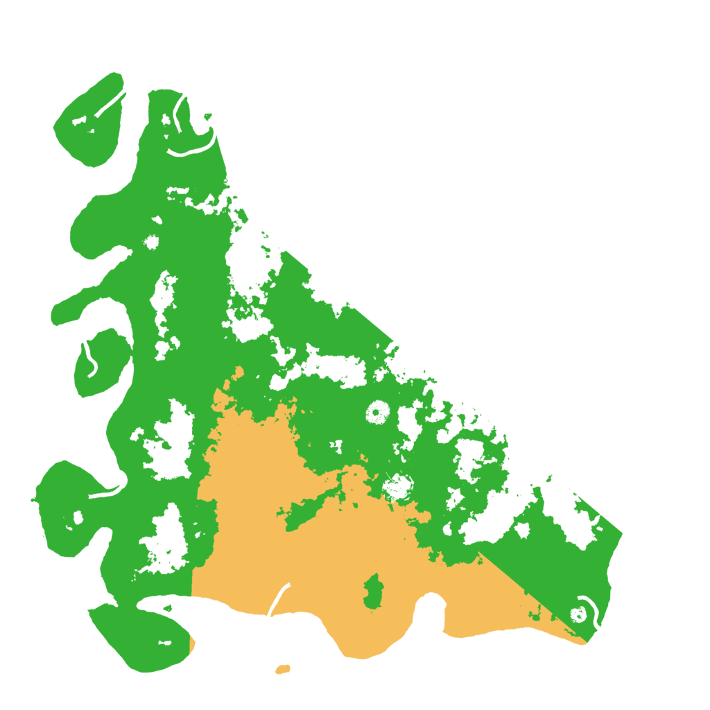 Biome Rust Map: Procedural Map, Size: 4500, Seed: 5476420