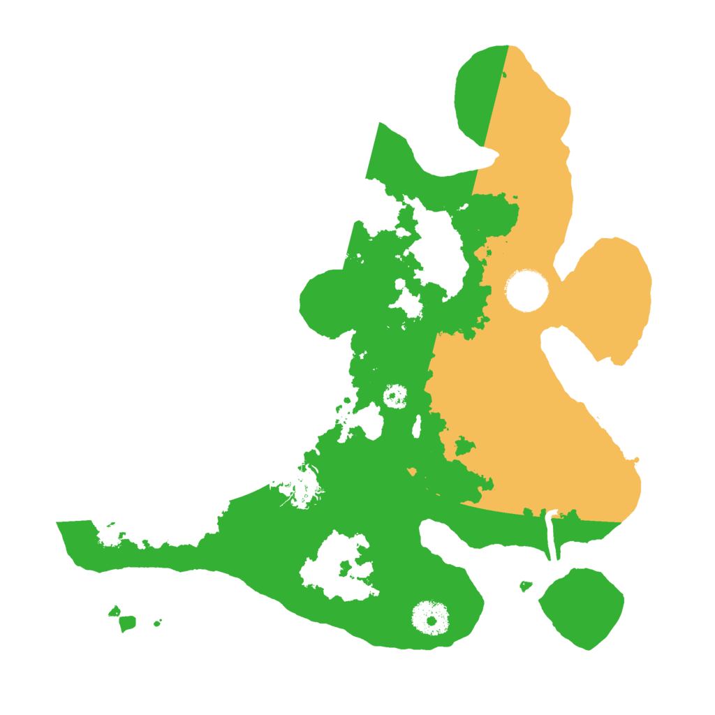 Biome Rust Map: Procedural Map, Size: 3000, Seed: 367130956