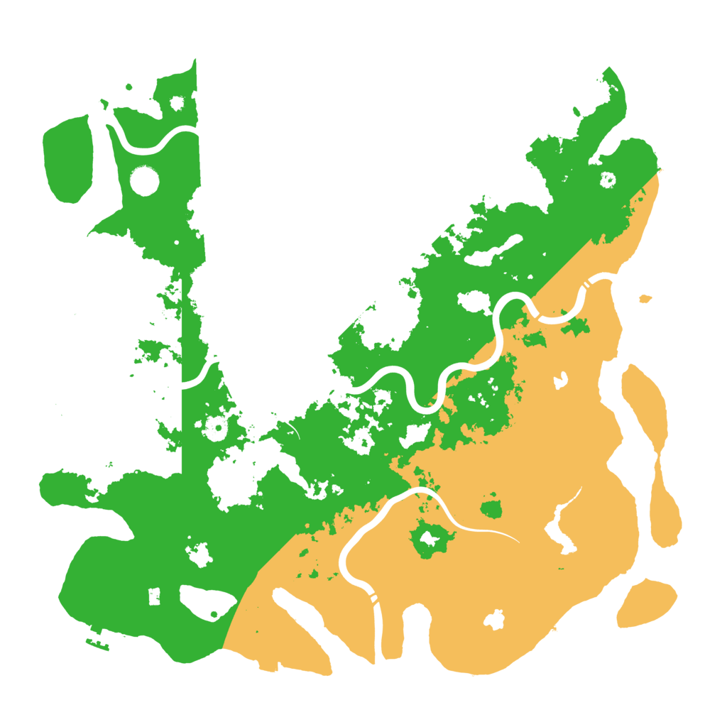 Biome Rust Map: Procedural Map, Size: 4500, Seed: 5380403