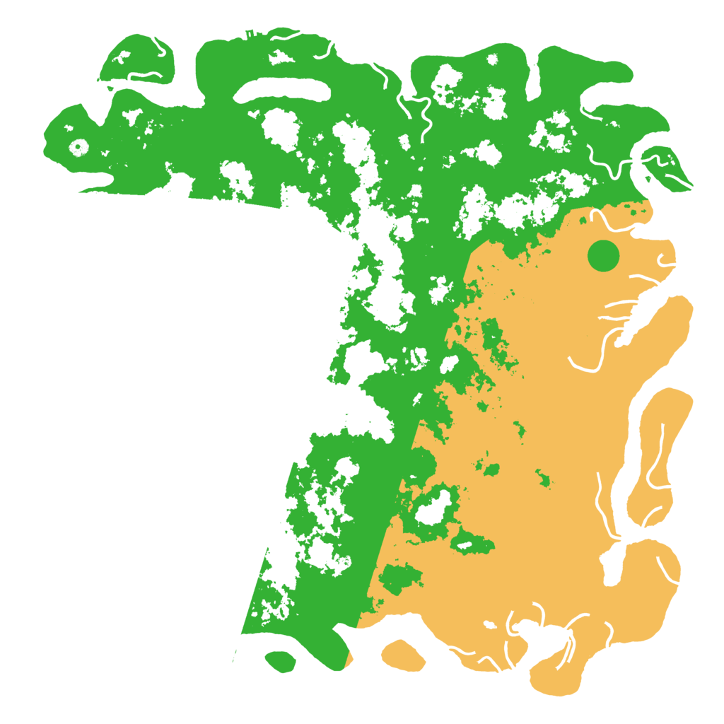 Biome Rust Map: Procedural Map, Size: 6000, Seed: 1382894