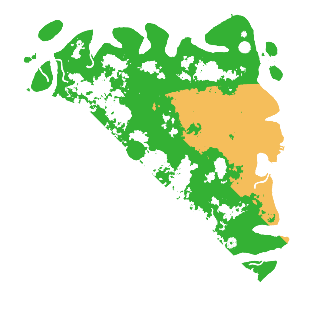 Biome Rust Map: Procedural Map, Size: 4500, Seed: 667011