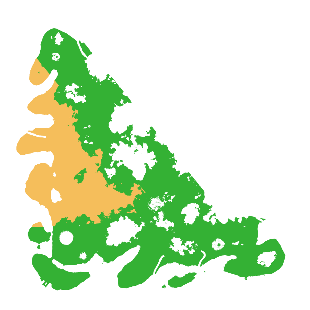 Biome Rust Map: Procedural Map, Size: 3950, Seed: 1386895866