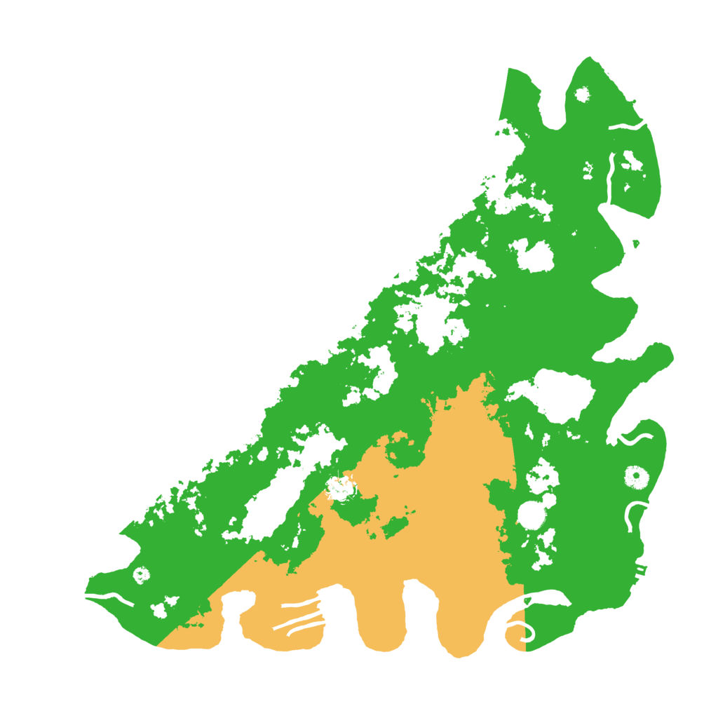 Biome Rust Map: Procedural Map, Size: 4500, Seed: 780095001