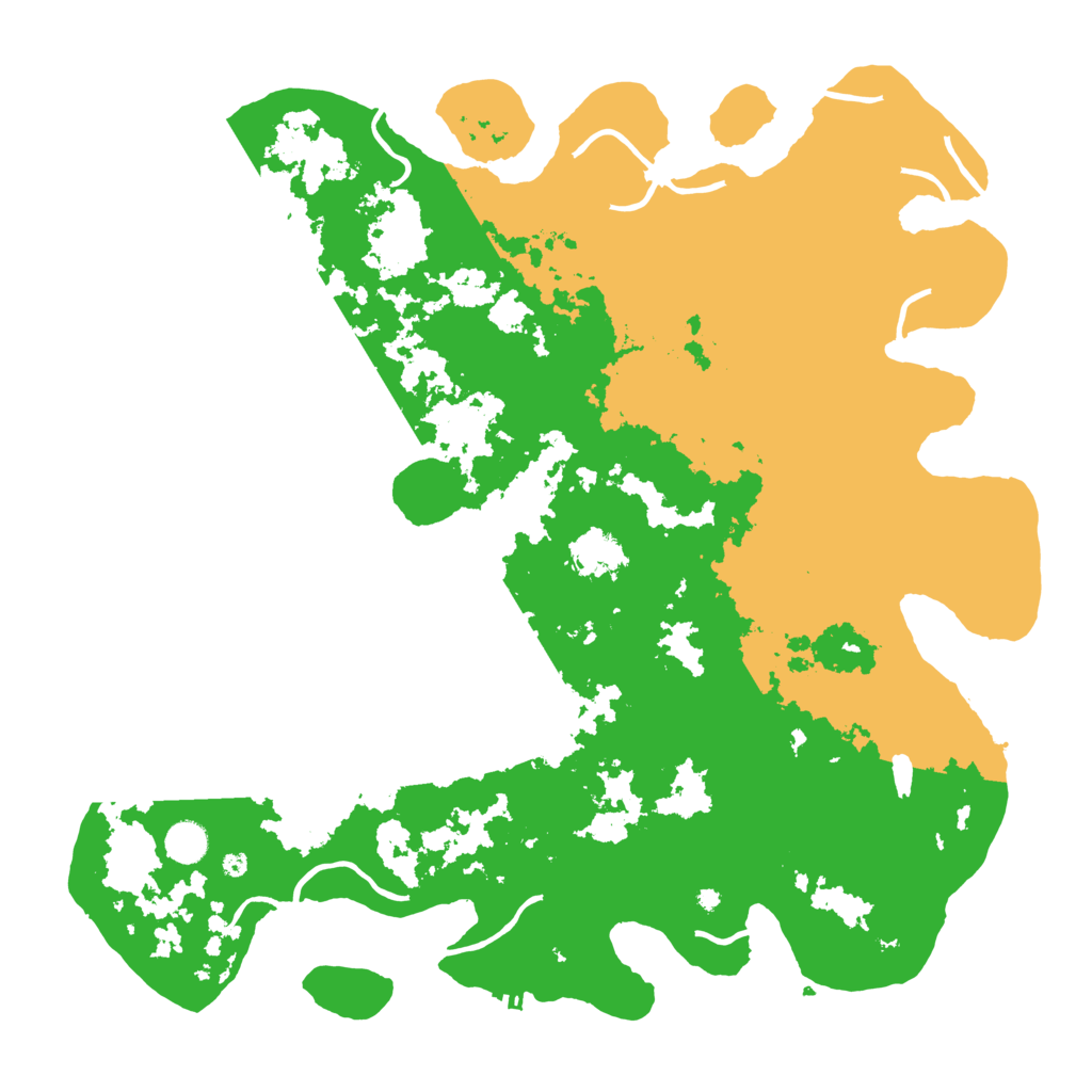 Biome Rust Map: Procedural Map, Size: 4500, Seed: 406926698