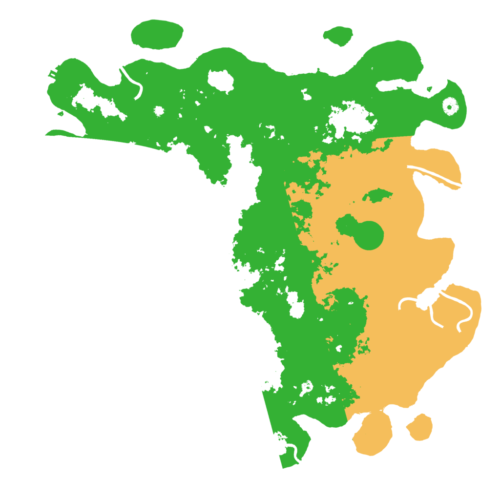Biome Rust Map: Procedural Map, Size: 4500, Seed: 2694406