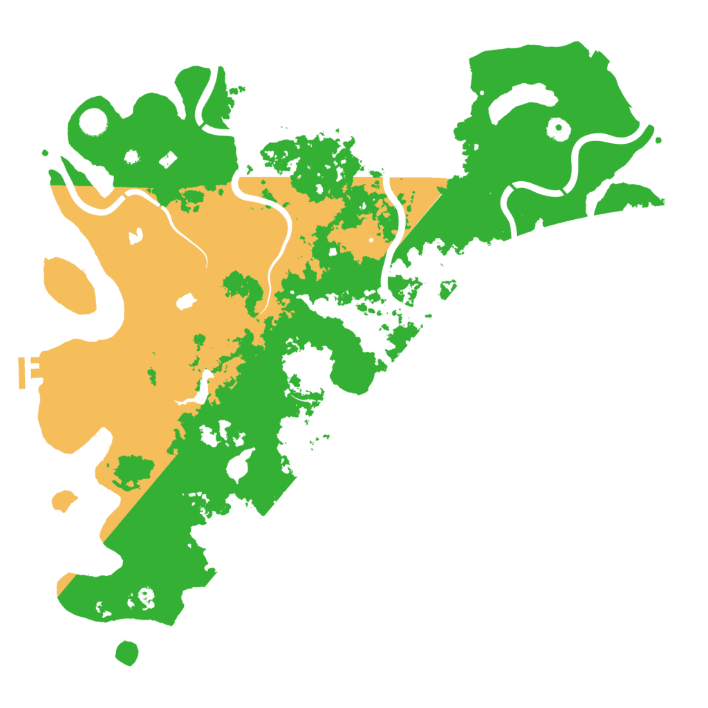 Biome Rust Map: Procedural Map, Size: 4500, Seed: 314185675