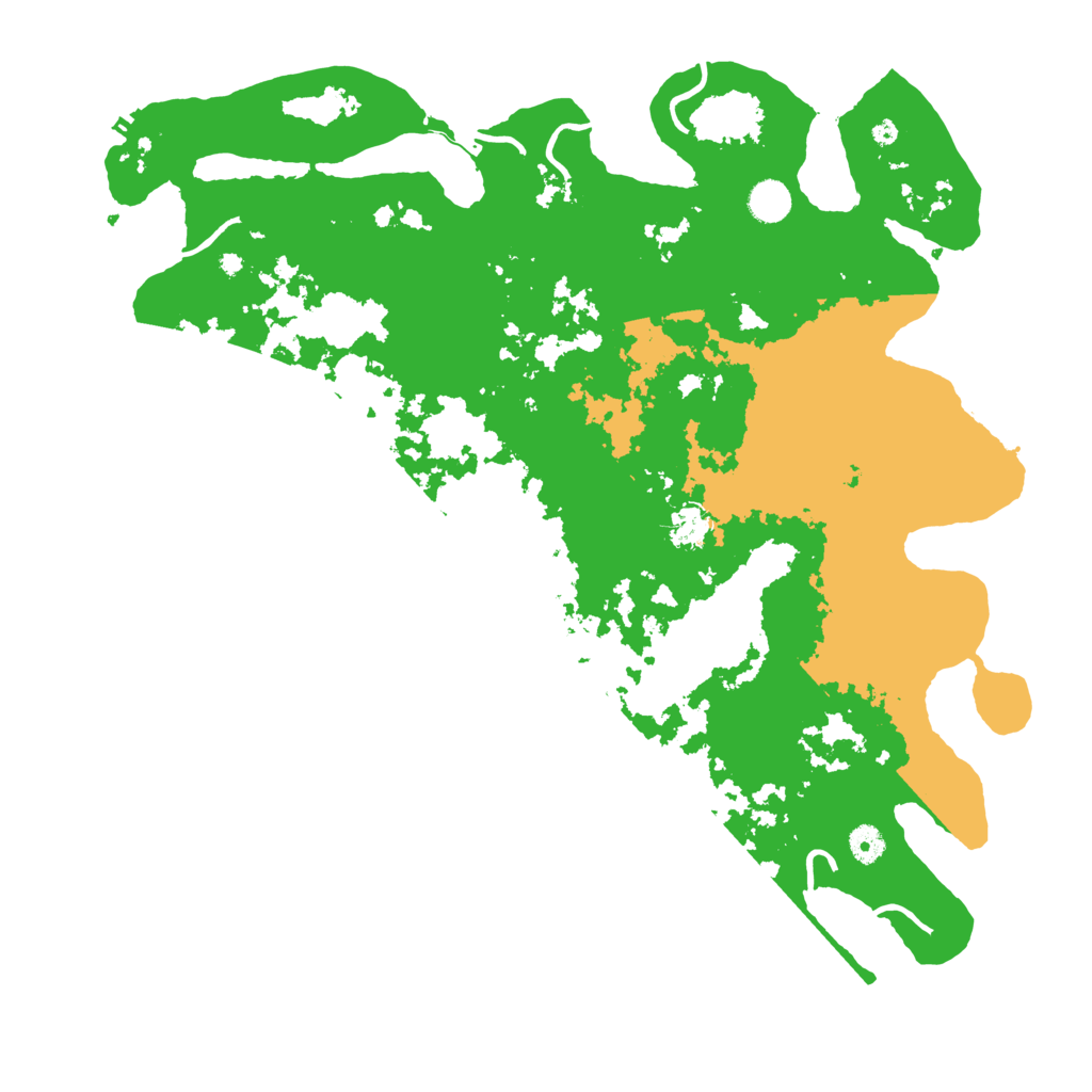 Biome Rust Map: Procedural Map, Size: 4500, Seed: 1549031