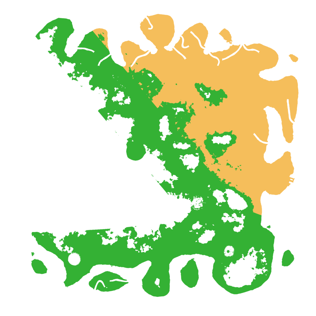 Biome Rust Map: Procedural Map, Size: 4500, Seed: 2737181