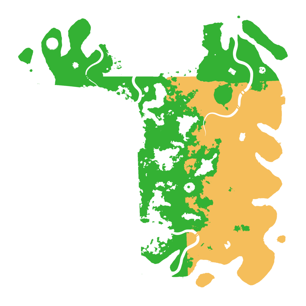 Biome Rust Map: Procedural Map, Size: 4500, Seed: 5445933