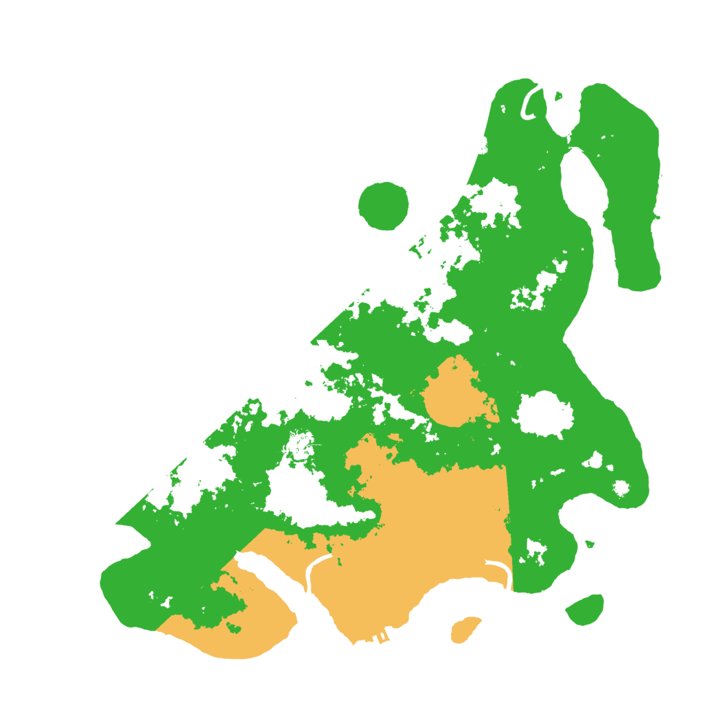 Biome Rust Map: Procedural Map, Size: 4000, Seed: 800001066