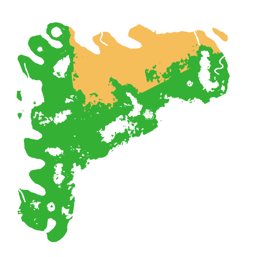 Biome Rust Map: Procedural Map, Size: 4500, Seed: 1967263