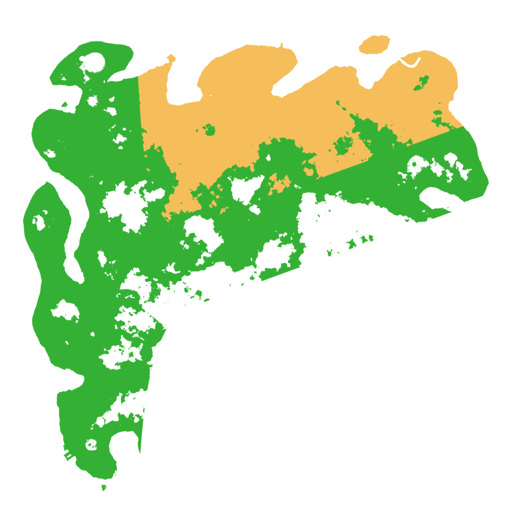 Biome Rust Map: Procedural Map, Size: 4500, Seed: 1187200