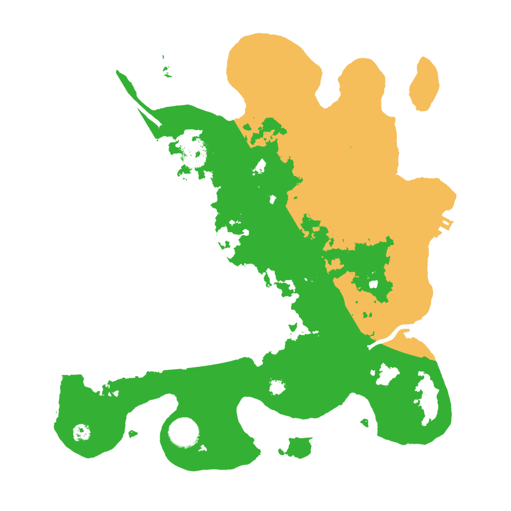 Biome Rust Map: Procedural Map, Size: 3000, Seed: 76326