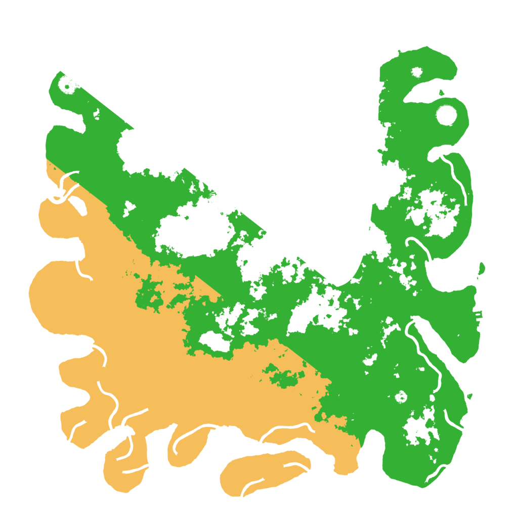 Biome Rust Map: Procedural Map, Size: 4500, Seed: 6183091