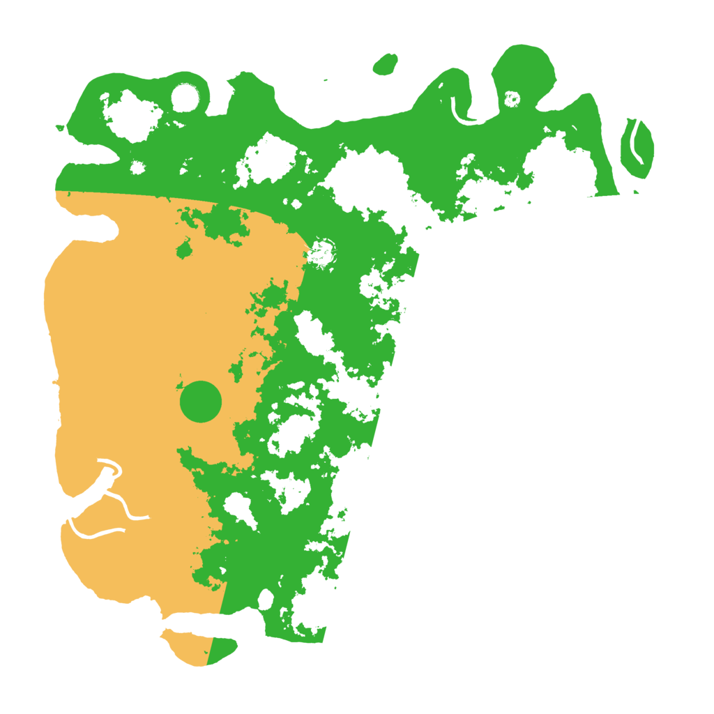 Biome Rust Map: Procedural Map, Size: 4500, Seed: 1409490002