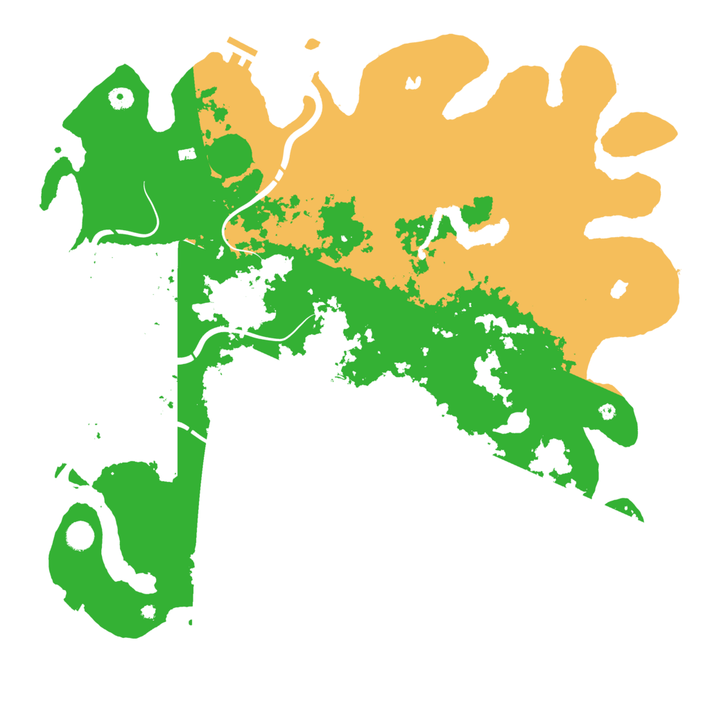 Biome Rust Map: Procedural Map, Size: 4500, Seed: 6431227