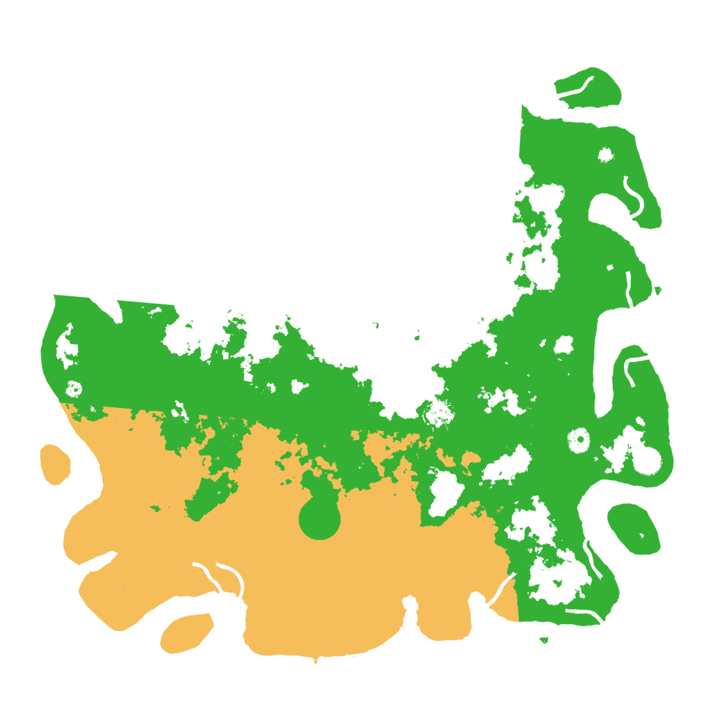 Biome Rust Map: Procedural Map, Size: 4500, Seed: 1438718