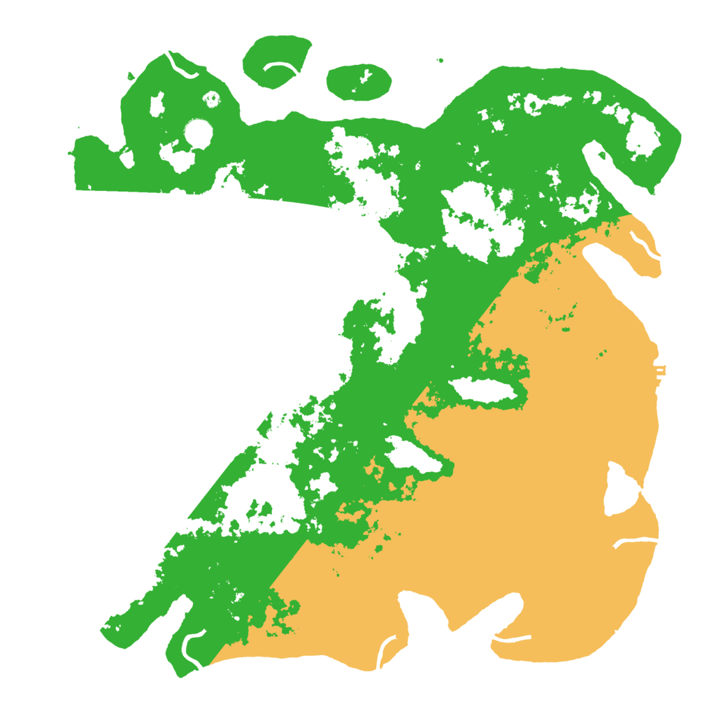 Biome Rust Map: Procedural Map, Size: 4500, Seed: 2802503