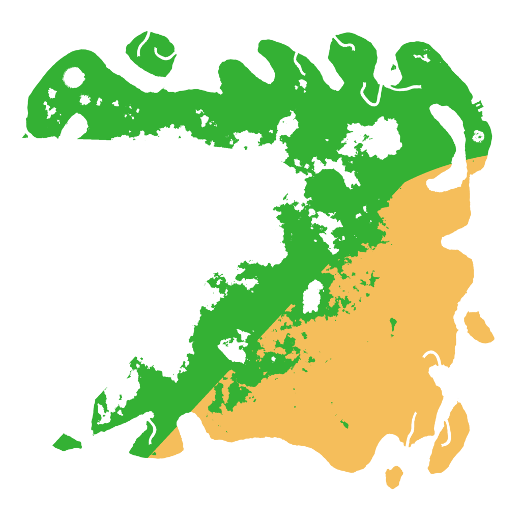 Biome Rust Map: Procedural Map, Size: 4500, Seed: 177867