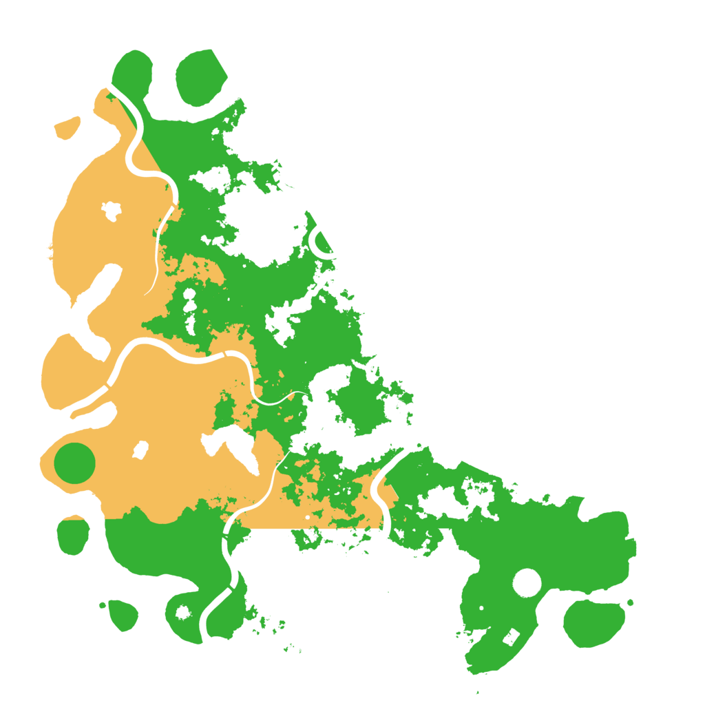 Biome Rust Map: Procedural Map, Size: 4500, Seed: 6006224
