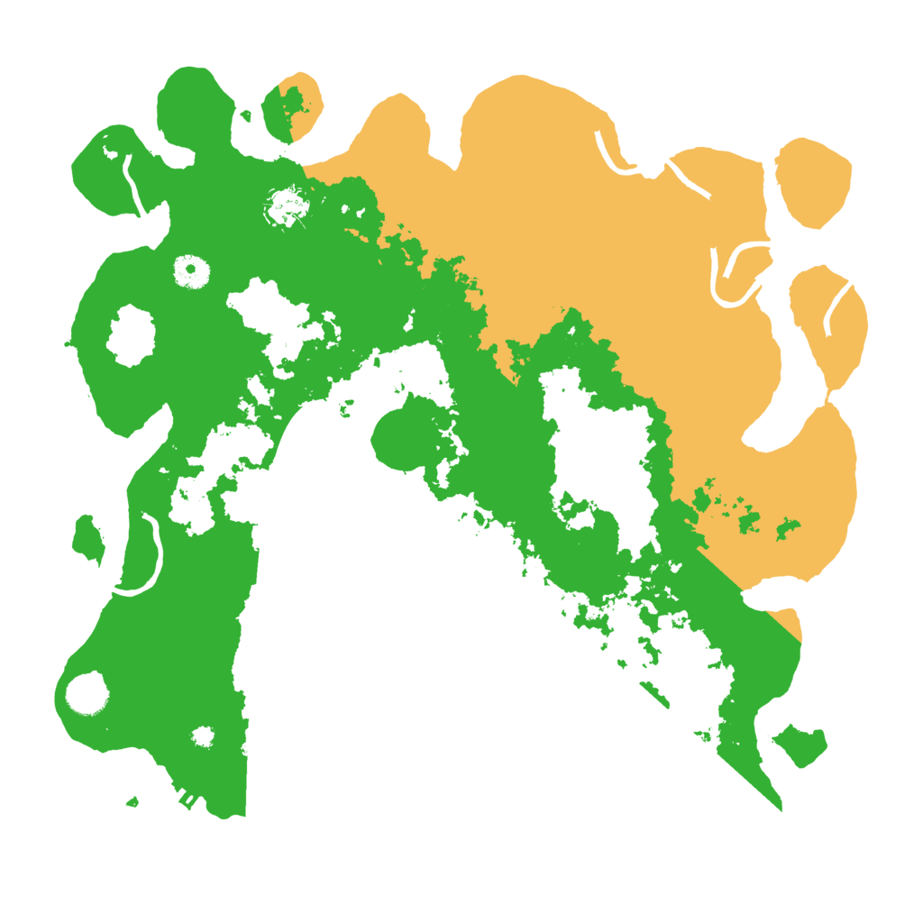 Biome Rust Map: Procedural Map, Size: 3950, Seed: 905880223