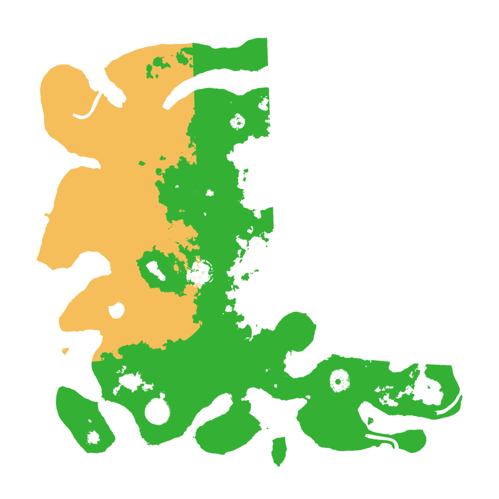 Biome Rust Map: Procedural Map, Size: 3500, Seed: 1885199549