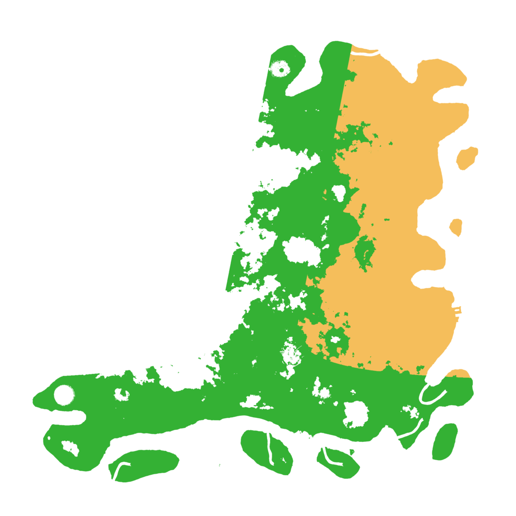 Biome Rust Map: Procedural Map, Size: 4500, Seed: 1957992