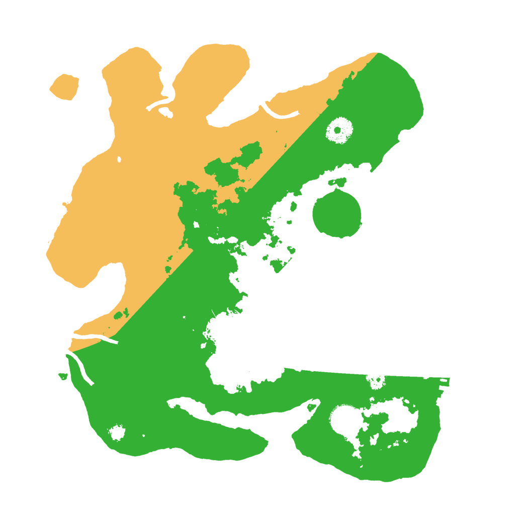 Biome Rust Map: Procedural Map, Size: 3000, Seed: 84123966