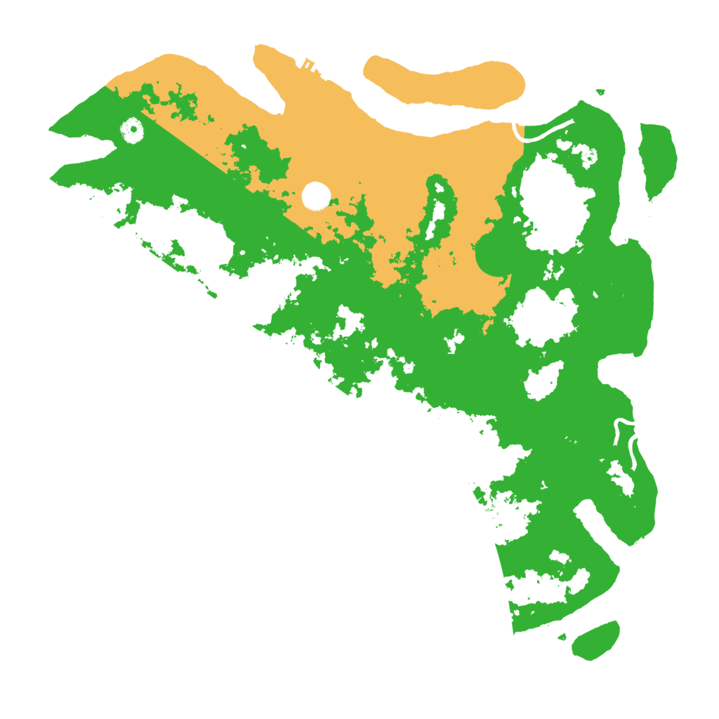 Biome Rust Map: Procedural Map, Size: 4500, Seed: 1908282