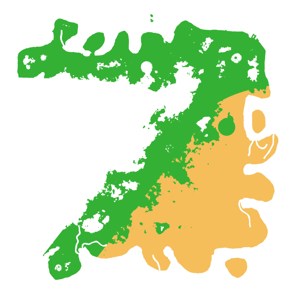 Biome Rust Map: Procedural Map, Size: 4500, Seed: 3936883