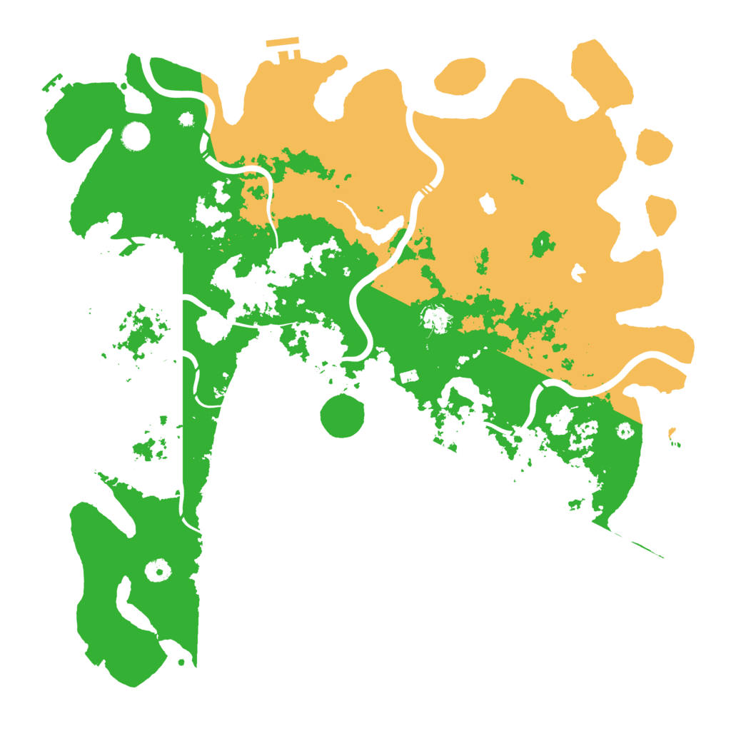 Biome Rust Map: Procedural Map, Size: 4500, Seed: 1783458