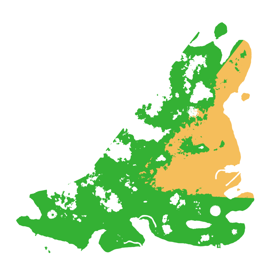 Biome Rust Map: Procedural Map, Size: 4500, Seed: 6167902