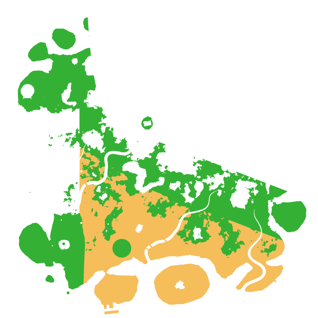 Biome Rust Map: Procedural Map, Size: 4500, Seed: 3487525