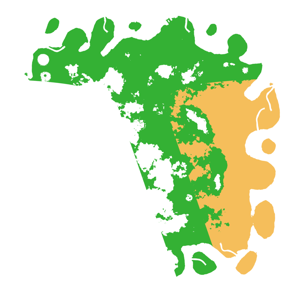 Biome Rust Map: Procedural Map, Size: 4500, Seed: 4010103